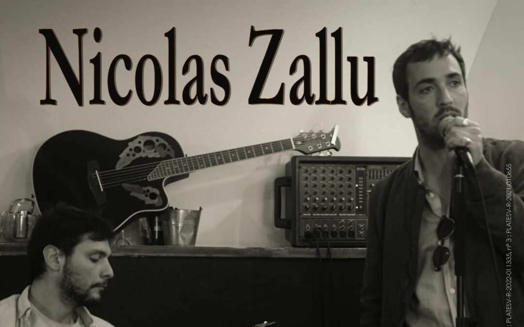 Samedi 16 novembre à 20h30 // Musica // Nicolas Zallu – À pleines mains